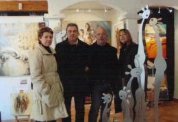 En visite  la galerie STRATOS